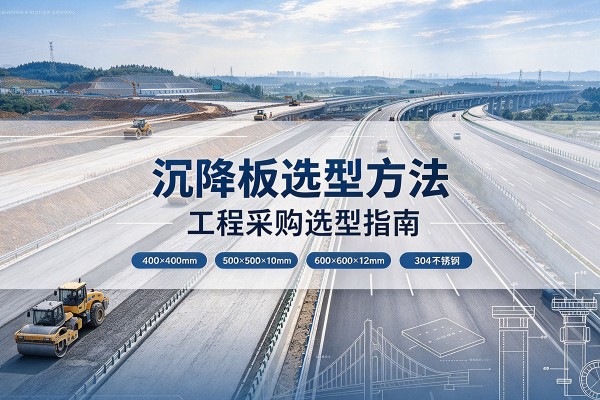 海宁沉降板选择方法