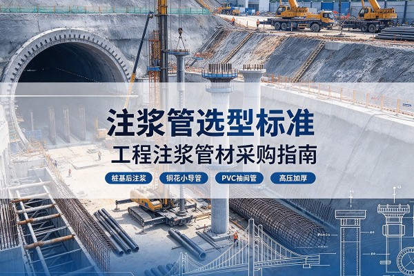 海宁注浆管选型标准