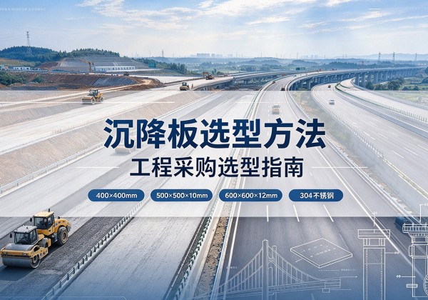 海宁沉降板选择方法