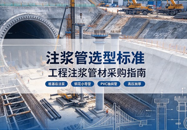 海宁注浆管选型标准